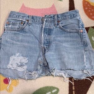LEVI vintage jean shorts